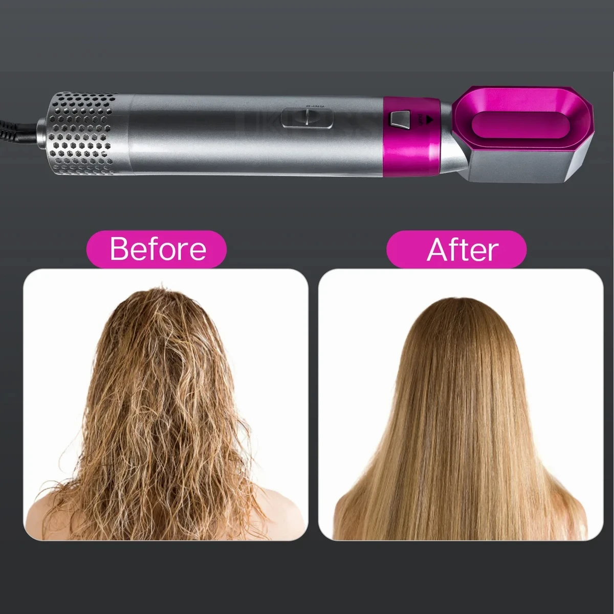 5 IN 1 Hair Straightener Brush