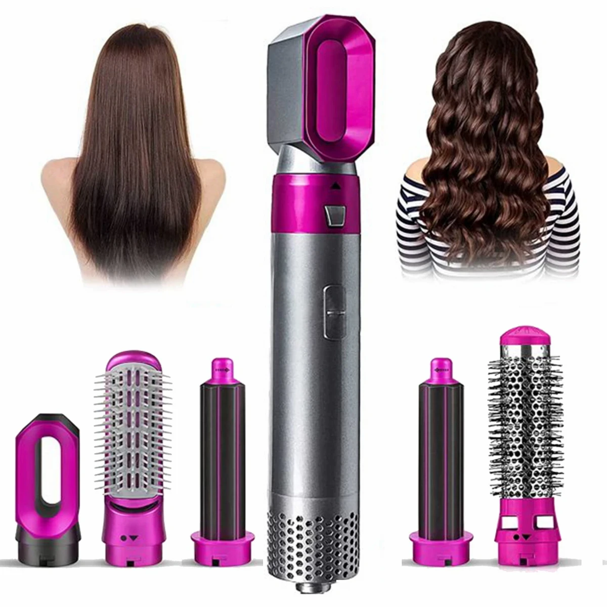 5 IN 1 Hair Straightener Brush