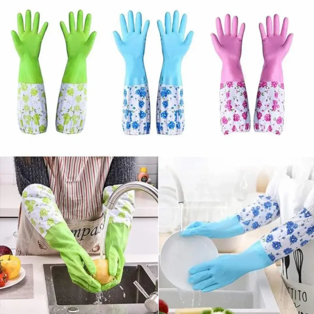 Silicone Kitchen Hand Gloves