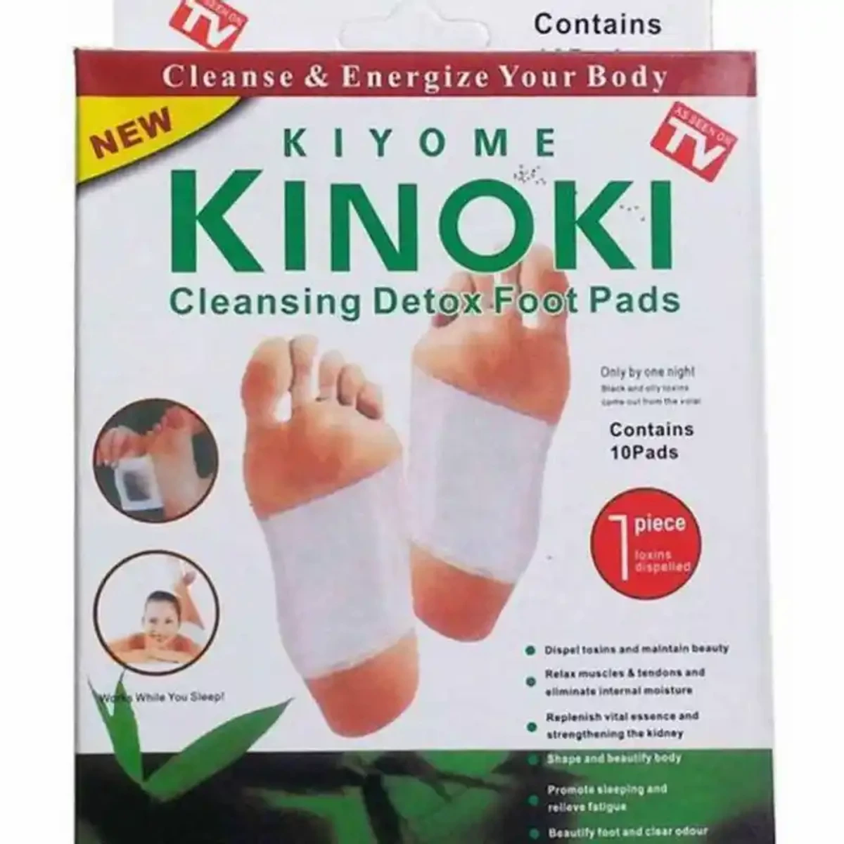 kinoki detox foot pad 3 packet 30 pcs