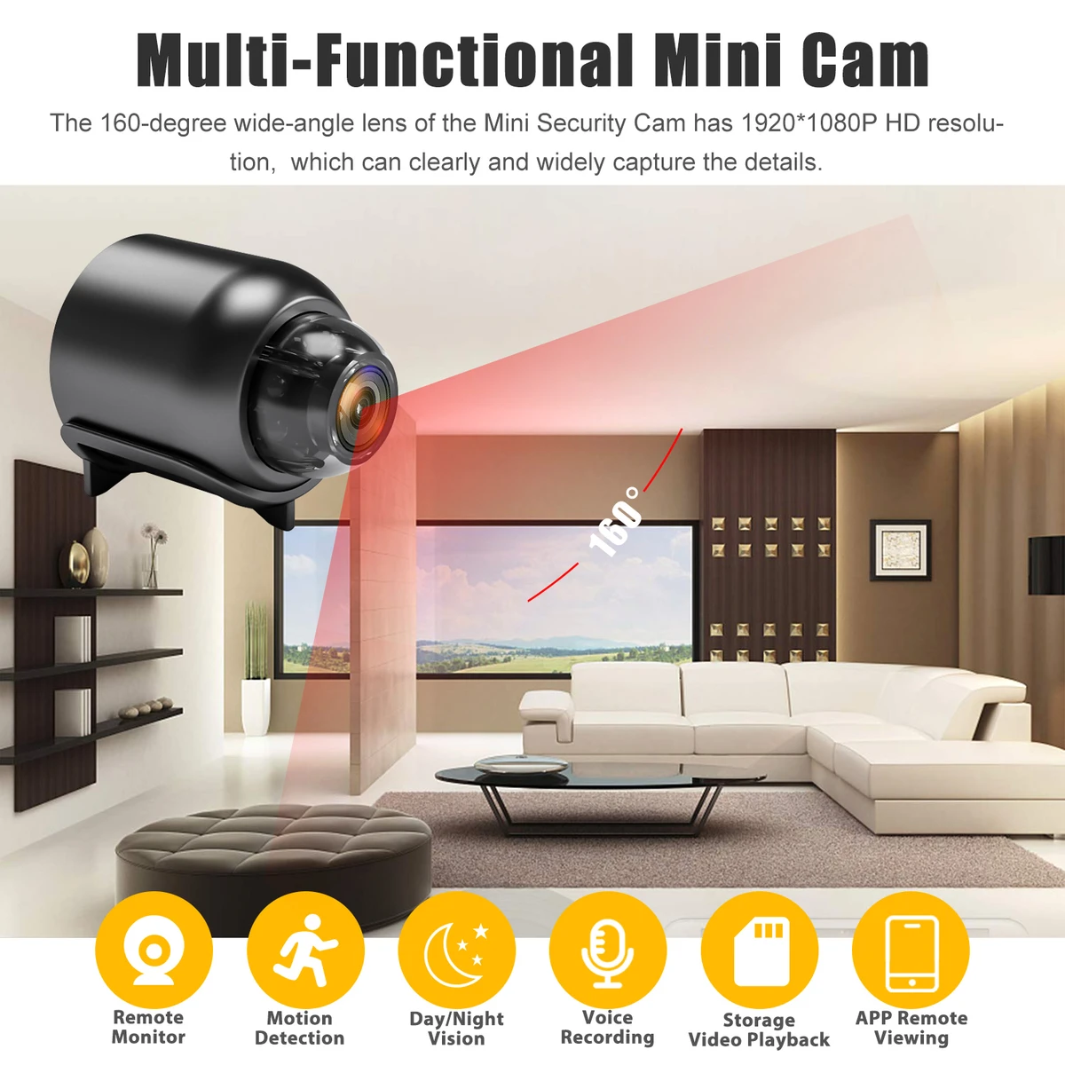 Mini wifi HD Video Camera