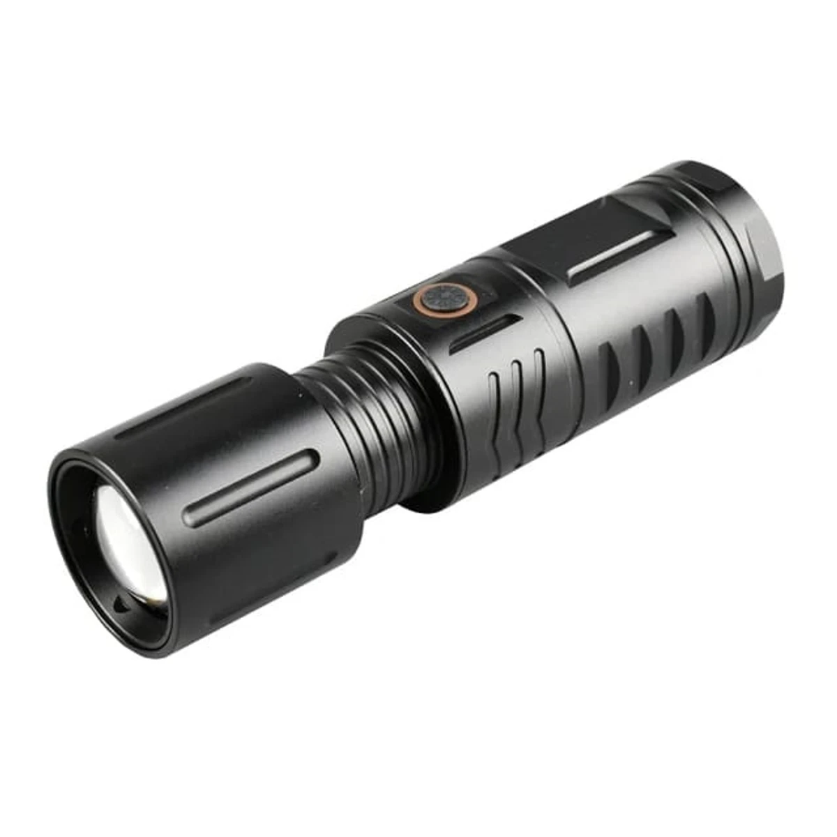 Rechargeable LED Torch Light , Waterproof Strong LED Flashlight With Power Bank